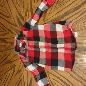 Jumping Beans 24 month Flannel button down